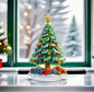 Preview: Diamond Painting 5D Weihnachtsbaum